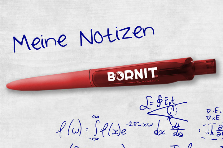 BORNIT®-Kugelschreiber rot