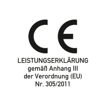 CE-Kennzeichnung - Leistungserklärung