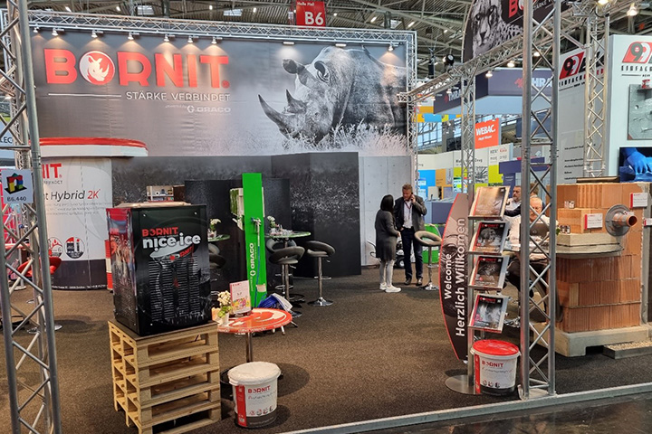 BORNIT - Messestand - BAU 2023