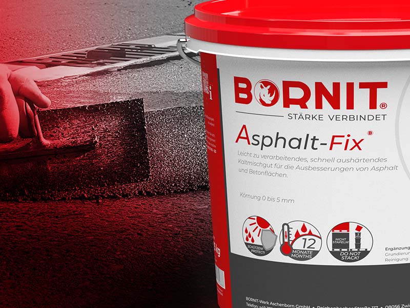 Asphalt-Fix für Schlaglöcher