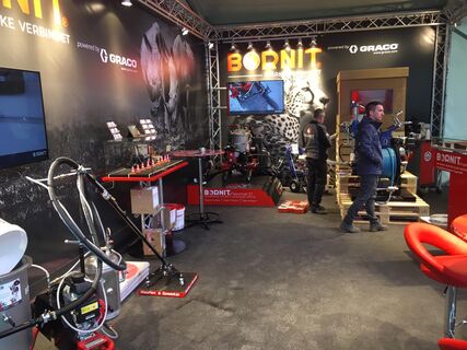innenansicht BORNIT-bauma Stand