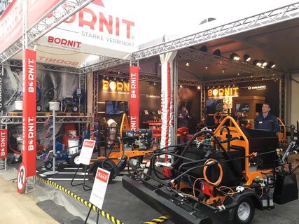 außenansicht BORNIT-bauma Stand
